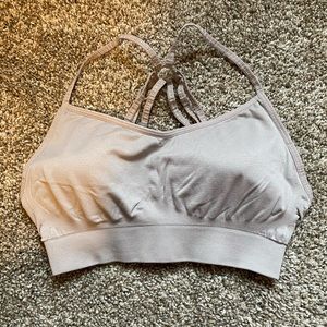 Balance Athletica (now Vitality) taupe sports bra